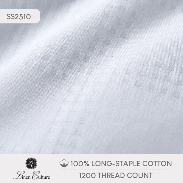 Long-Staple Cotton - Dobby White