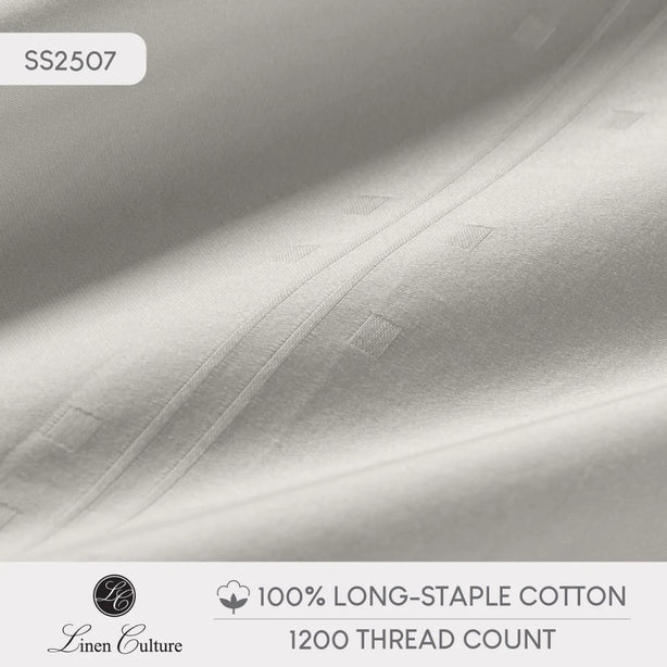Long-Staple Cotton - Dobby Light Grey