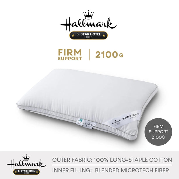 Hallmark 5-Star Hotel Pillow - 1700/2100gr – Premium Hotel Quality