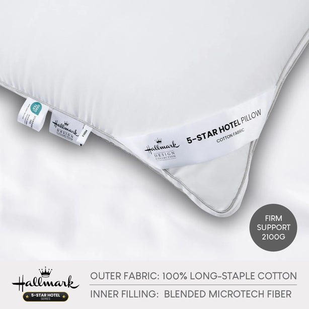 Hallmark 5-Star Hotel Comfy Fiber Pillow