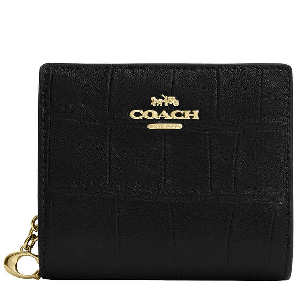Coach Snap Wallet - Black CFX48