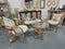 Bali Rattan Sofa Set - Walnut