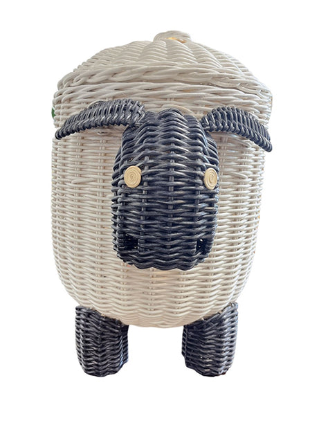 Wicker Sheep Storage - Blackwhite