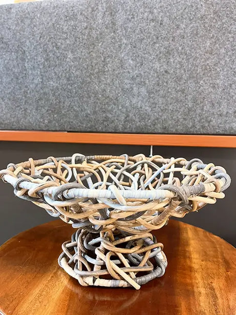 Fruit Rattan Bowl - Multi