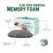 Hillcrest Aloe Vera Charcoal Memory Foam