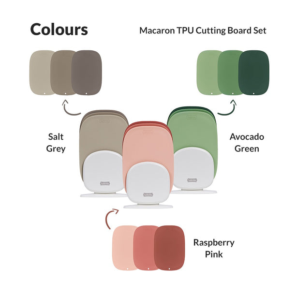 SalleMa Macaron TPU Cutting Board