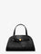 Tory Burch Romy Small Leather Satchel Bag with shoulder strap - Black