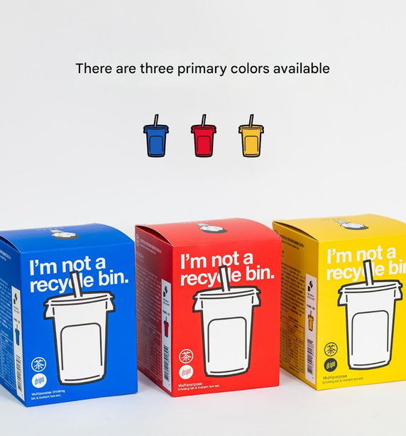 Dripo Drinking Bin and Instant Tea Set (24 Sticks / Box)