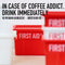 Dripo First Aid Box with Instant Black Coffee (80 Sticks / Box)