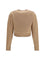 Chloé Heart-logo Sweater - Bleached Brown