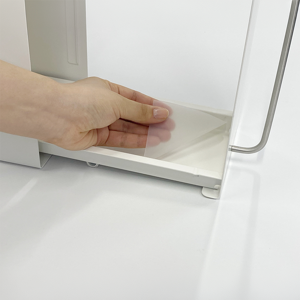 Beworth WS04439 Utau Stand Drawer Pure White