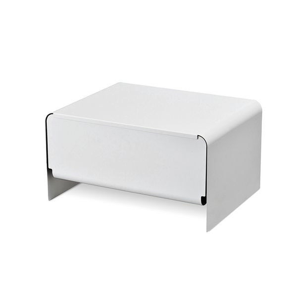 Beworth WS04009 Utau Bread Drawer Pure White
