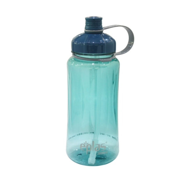 Eplas EGX 2000ml BPA-Free big bottle w/straw