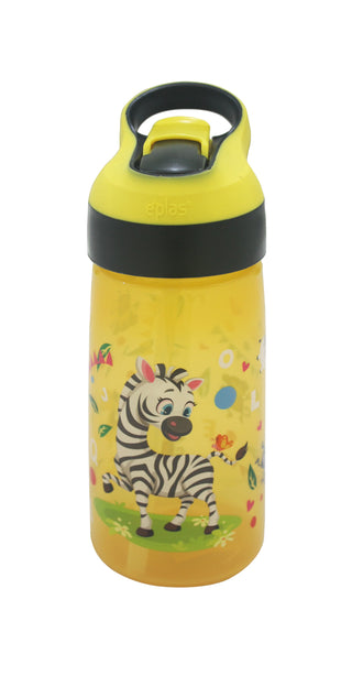 Eplas EBSP 550 PP - kids bottle with cartoon print + straw and handle