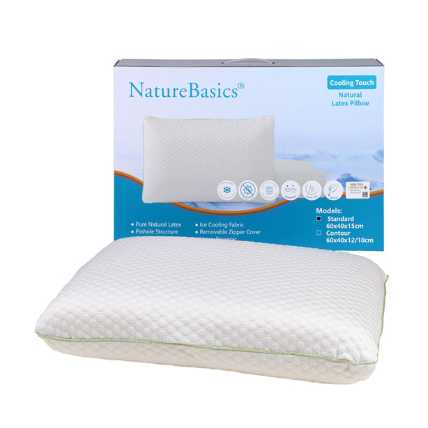 Nature Basics Cooling Touch Natural Latex Pillow