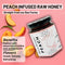 Hives Keeper Premium Peach Infused Raw Honey