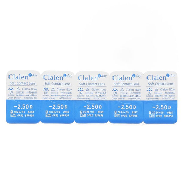 1day Soft Contact Lens -2.50 - 5cps x 1 strip