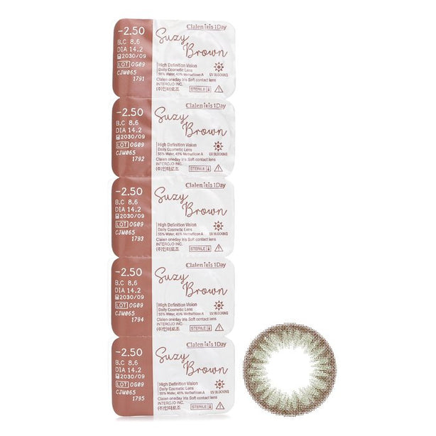Iris 1day Suzy Brown -2.50 - 5pcs x 1 strip