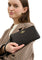 Coach Large Corner Zip Wristlet In Signature Canvas - Walnut/Black