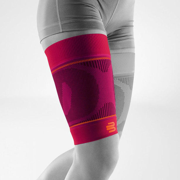 Bauerfeind Sports Compression Sleeves Upper Leg - Border Dot