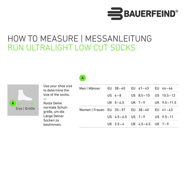 Bauerfeind Run Ultralight Low Cut Socks Women