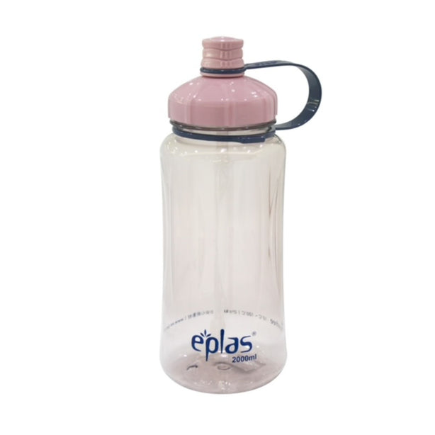 Eplas EGX 2000ml BPA-Free big bottle w/straw