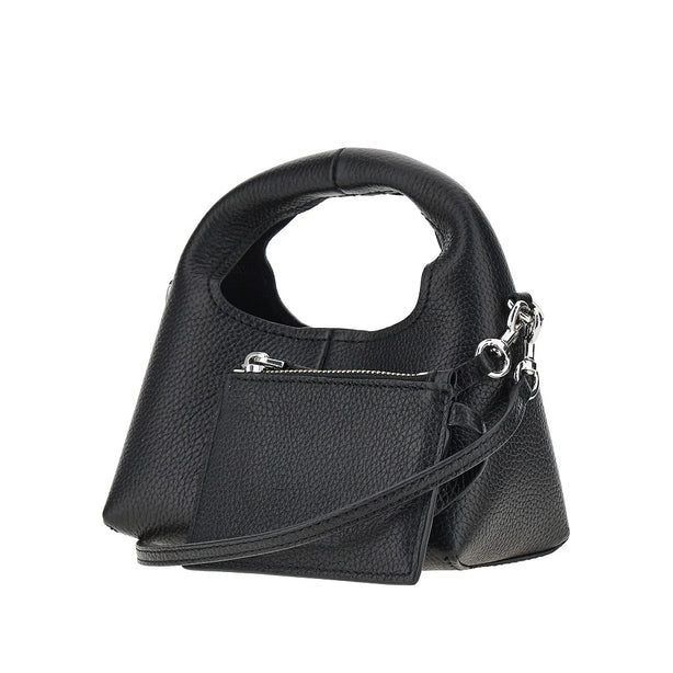 MARC JACOBS Grained leather micro 'The Sack' bag
