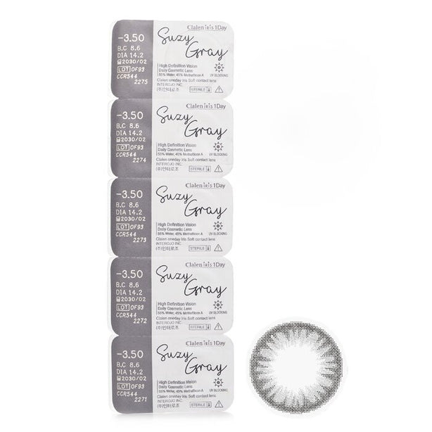 Iris 1day Suzy Gray -3.50 - 5pcs x 1 strip