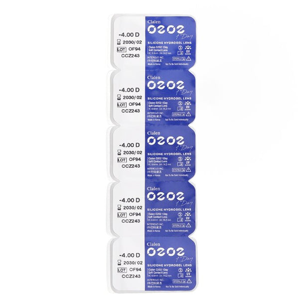 O2o2 Daily Clear -4.00 - 5pcs x 1 strip