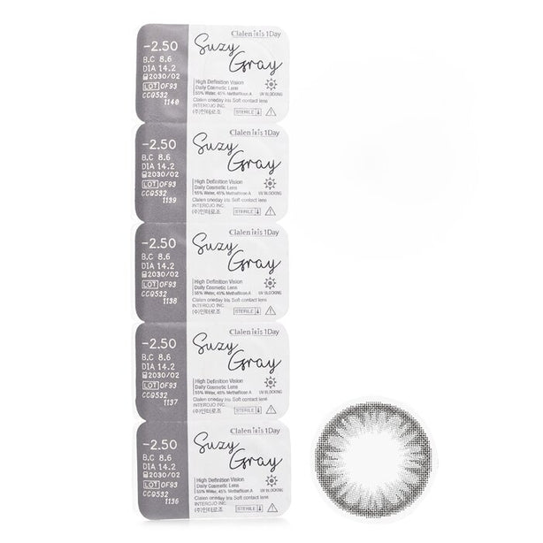 Iris 1day Suzy Gray -2.50 - 5pcs x 1 strip