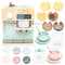 StitchesandTweed Coffee Maker Toy Wooden Montessori Learning Toys