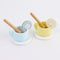 StitchesandTweed All in One Wooden Play Pretend Complete Afternoon Tea Set Kitchen Toy