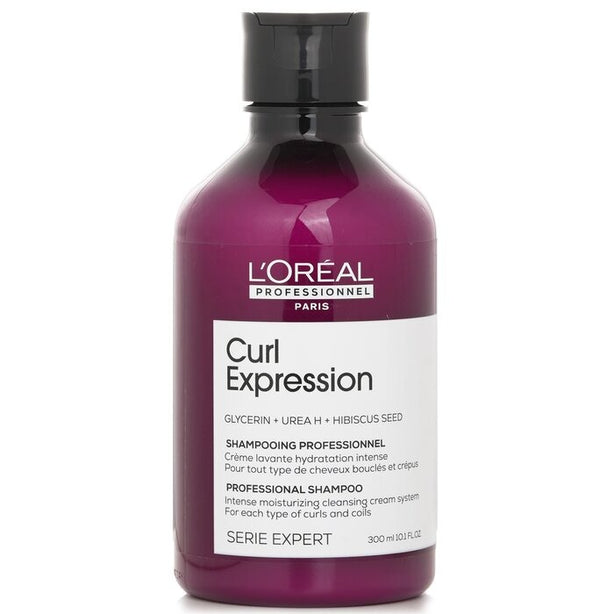 Serie Expert Curl Expression Glycerin + Urea H + Hibiscus Seed Professional Shampoo - 300ml