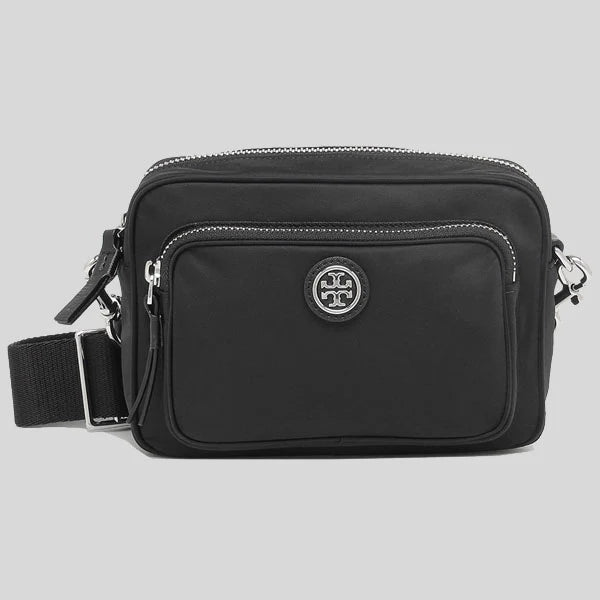 TORY BURCH Nylon Mini Crossbody/Sling Bag Black RS-84996