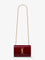 Saint Laurent Kate patent leather crossbody bag - Redgrenat