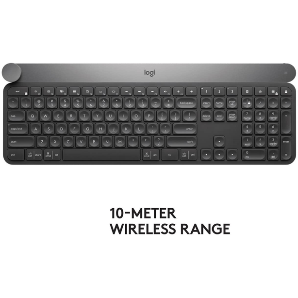 Logitech Craft Wireless Keyboard For Advanced Creativity & Productivity