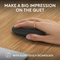 Logitech Pebble Mouse 2 M350S - Tonal Graphite