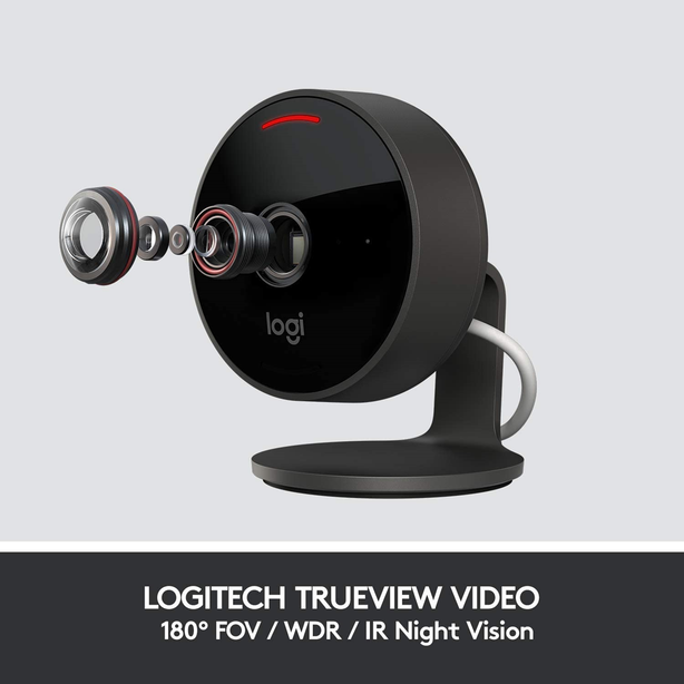 Logitech Circle View Security Camera System - Apple Homekit-Enabled
