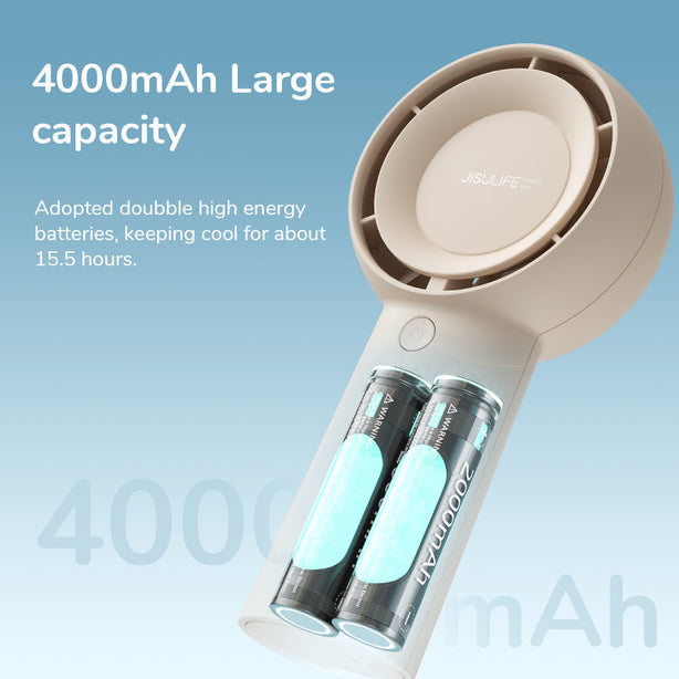 JISULIFE HANDFAN LIFE5 PLUS 6000MAH-BLACK