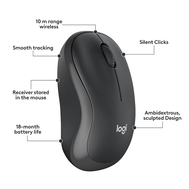 Logitech MK295 Silent Wireless Keyboard Mouse Combo