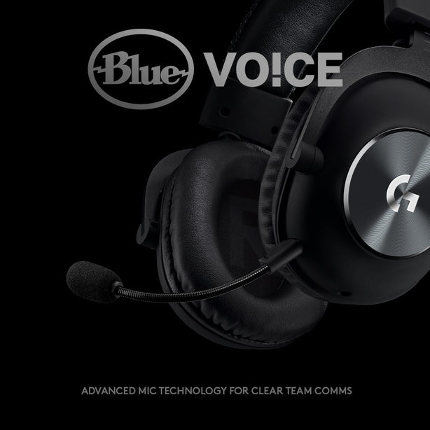 Logitech Pro X 7.1 Gaming Headset With Blue Voice