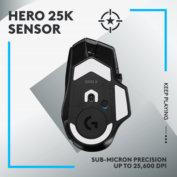 Logitech G502 X Lightspeed Wireless Mouse