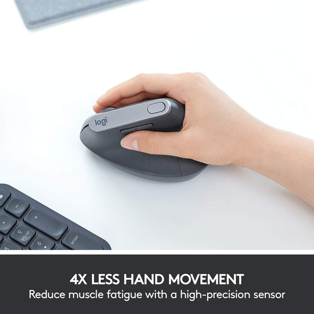 Logitech MX Vertical Wireless Bluetooth Ergonomic Mouse