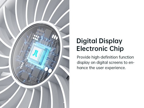 JISULIFE HANDHELD FAN LIFE7 5000MAH-LIGHT GREY