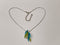 HART Blue-Green Chrome Leaflets Necklace & Earrings Series