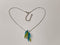 HART Blue-Green Chrome Leaflets Necklace & Earrings Series