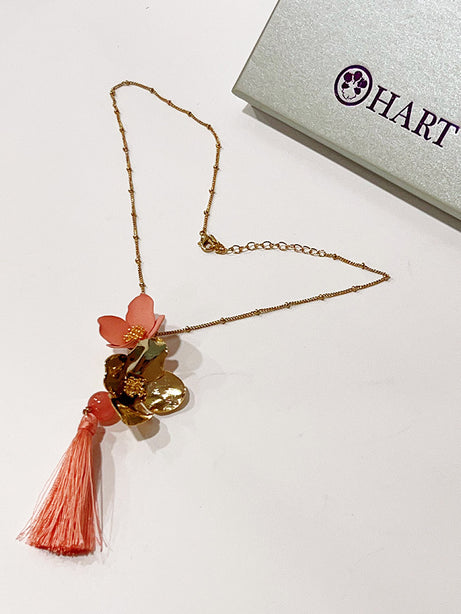 HART Korean Pink Lady Tassel Jewellery Series