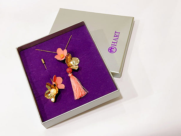 HART Korean Pink Lady Tassel Jewellery Series
