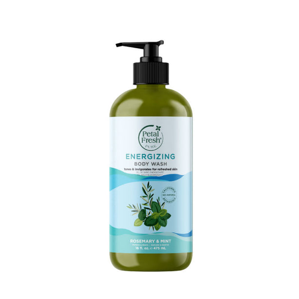 Petal Fresh Energizing Rosemary & Mint Body Wash 475ml