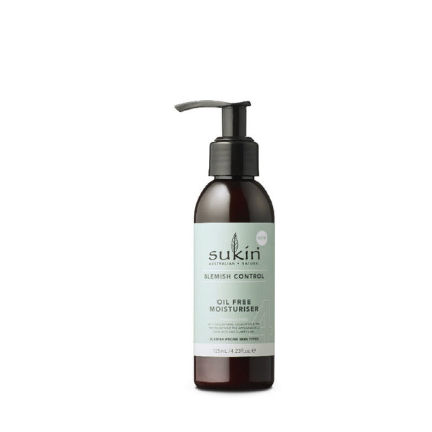 Sukin Blemish Control Oil Free Moisturiser 125ml